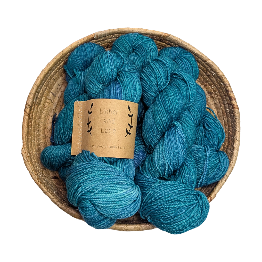 Lichen and lace - 80/20 Sock