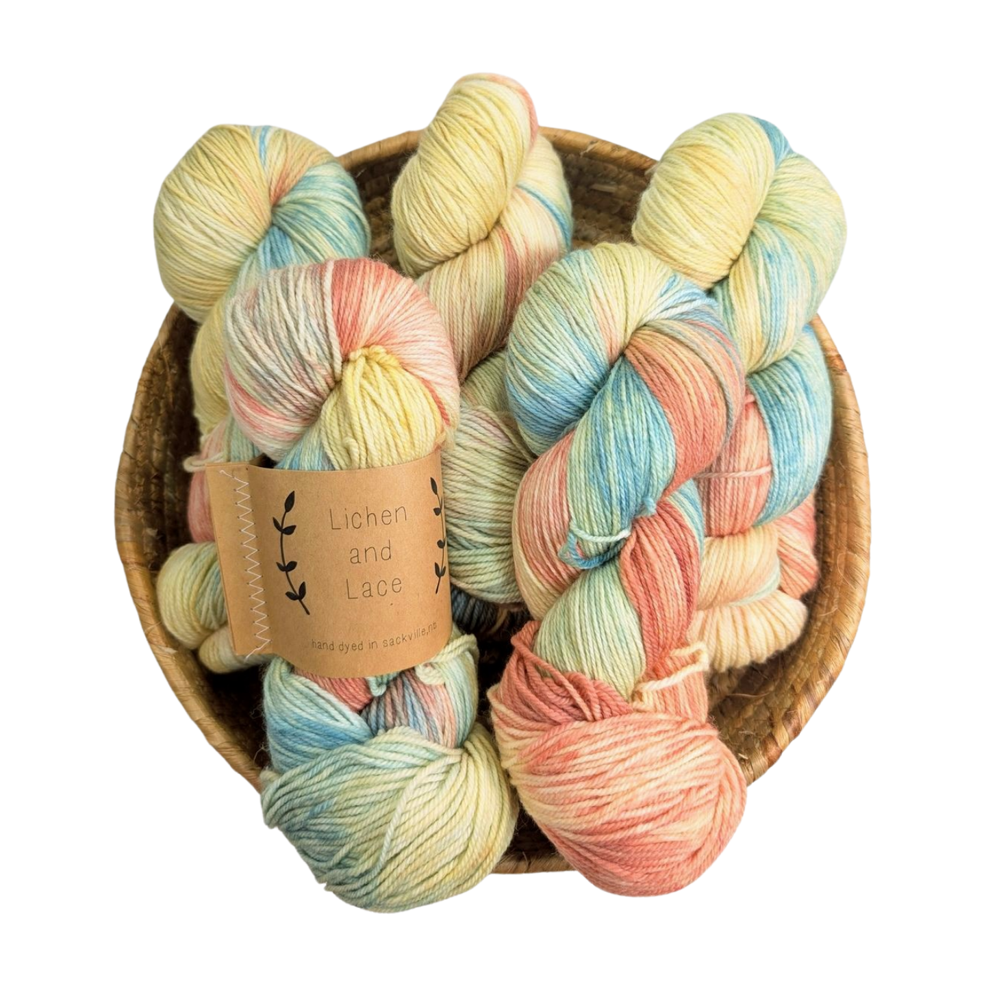 Lichen and lace - 80/20 Sock