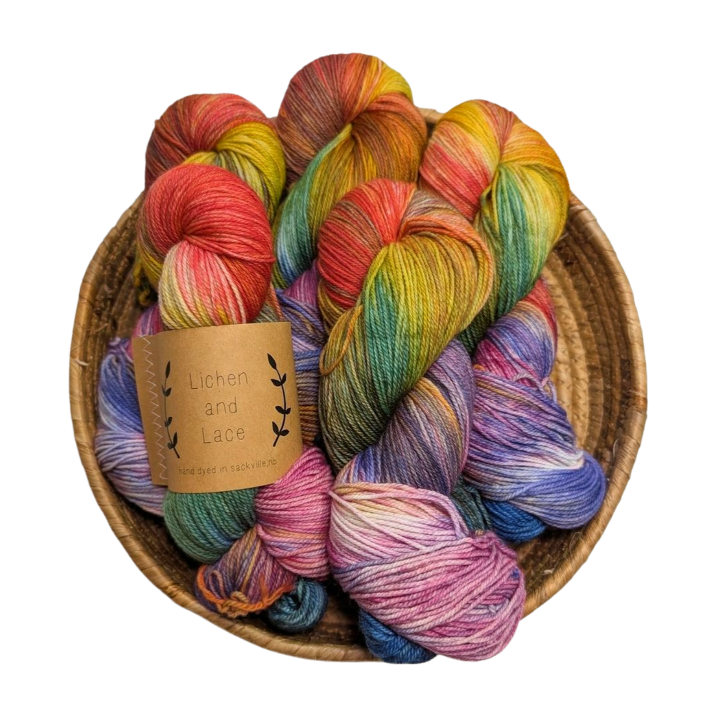 Lichen and lace - 80/20 Sock