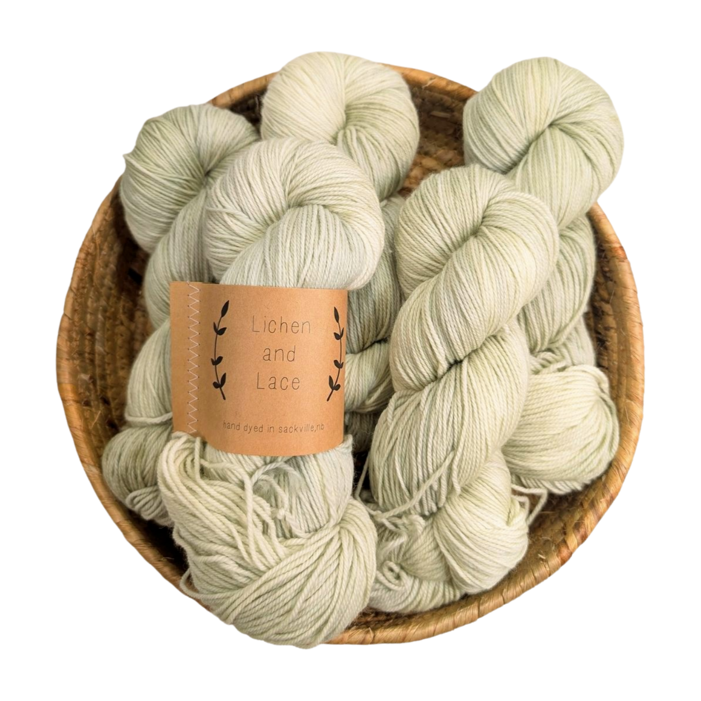 Lichen and lace - 80/20 Sock