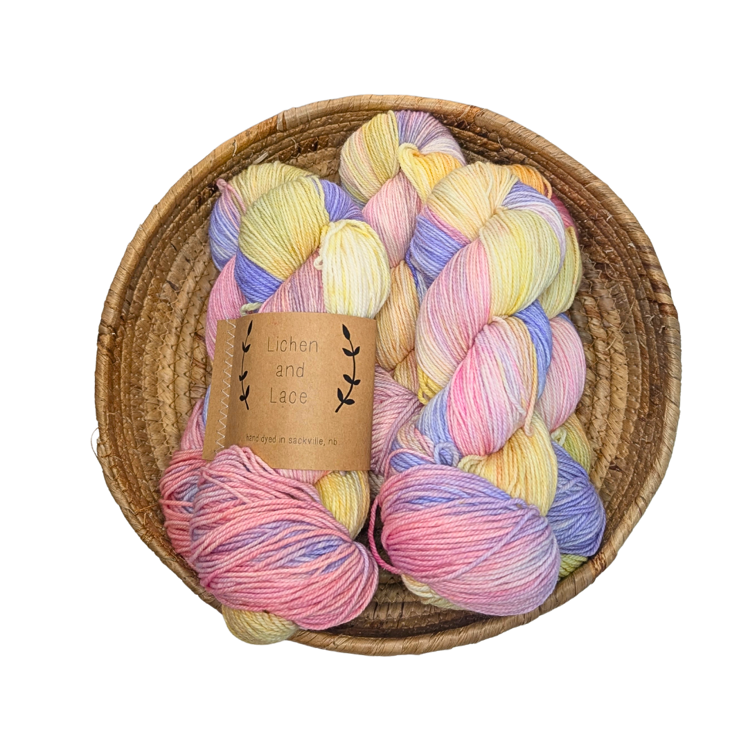 Lichen and lace - 80/20 Sock