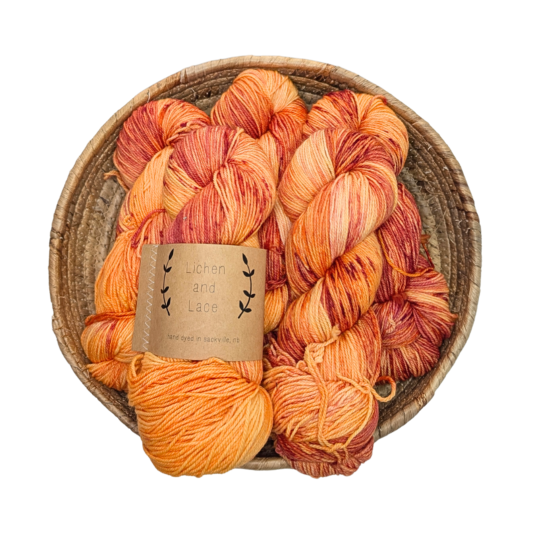 Lichen and lace - 80/20 Sock