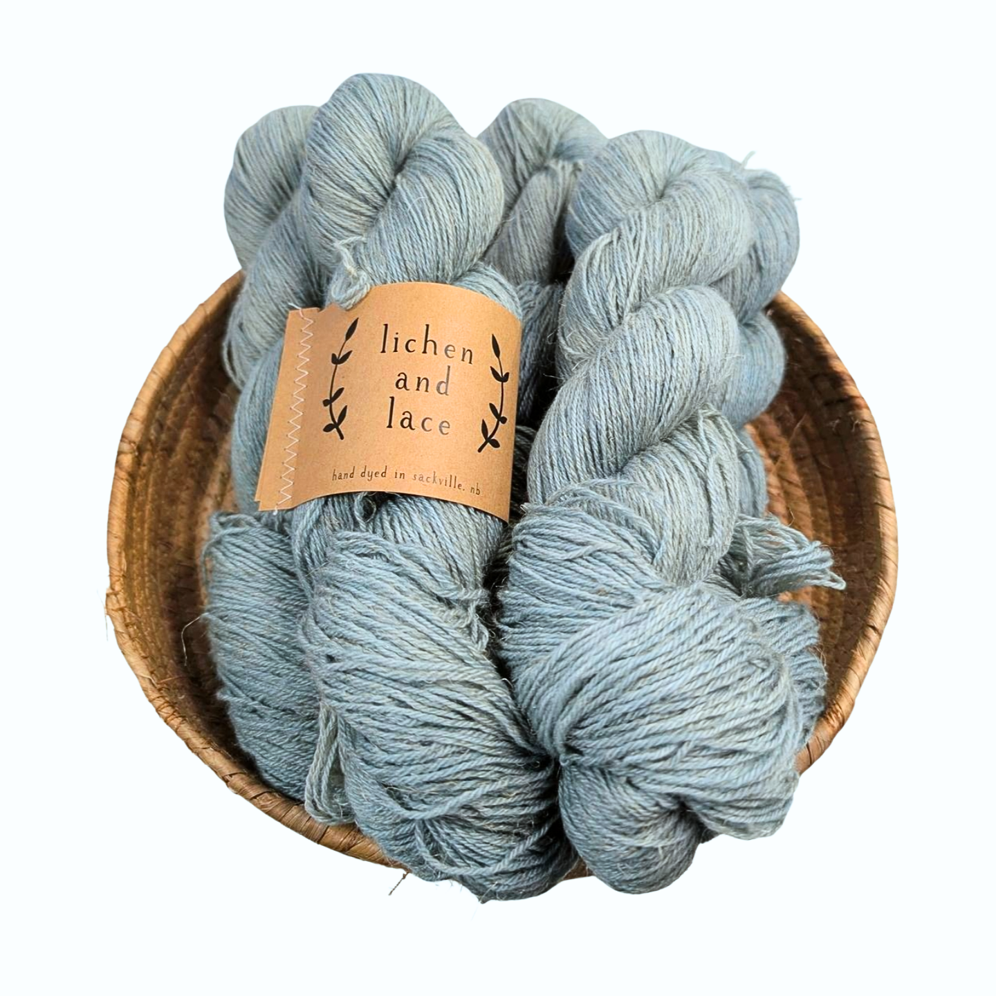 Lichen and lace - Wool linen