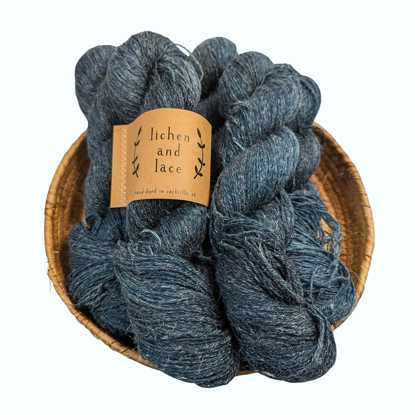 Lichen and lace - Wool linen