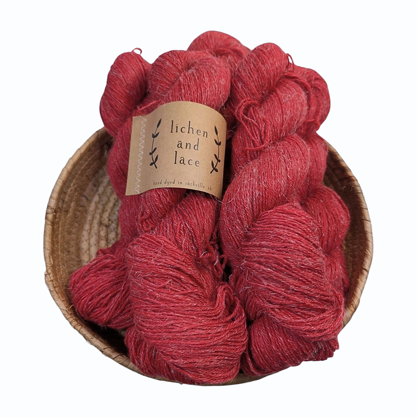 Lichen and lace - Wool linen