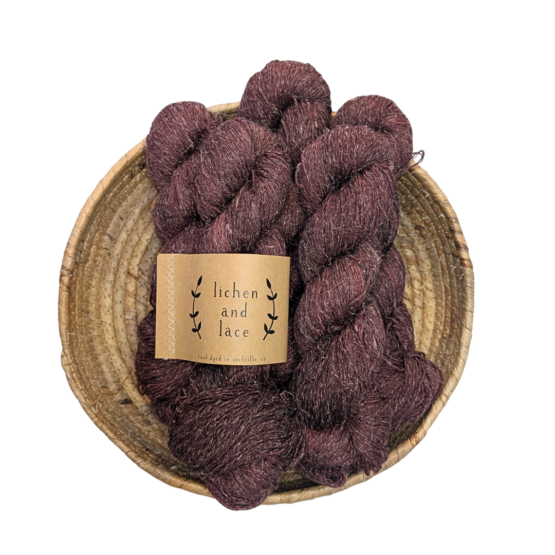 Lichen and lace - Wool linen